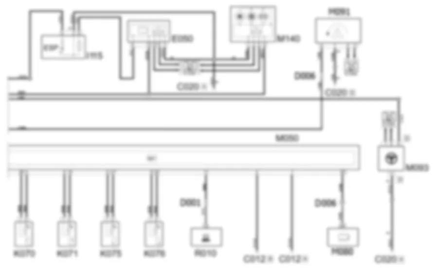 ESP - SCHALTPLAN Fiat ULYSSE 2.0 16V JTD  fino a 04/03