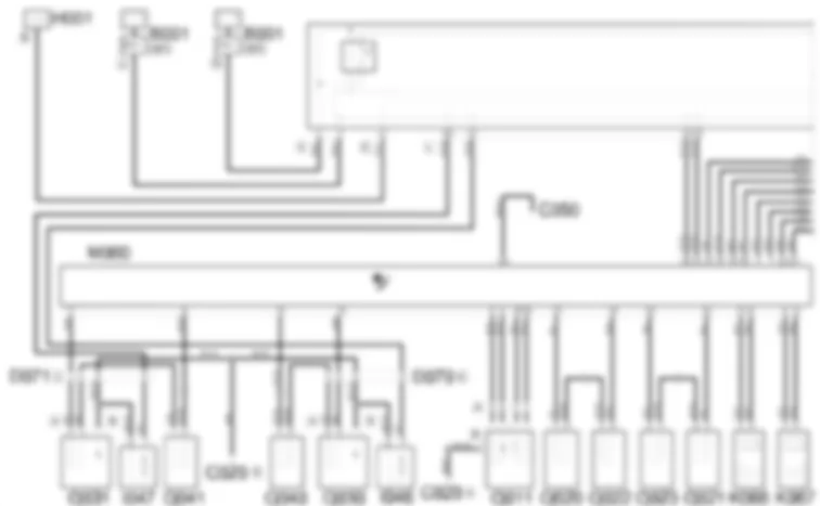 AIRBAG SCHALTPLAN Fiat ULYSSE 2.2 16V JTD  fino a 04/03