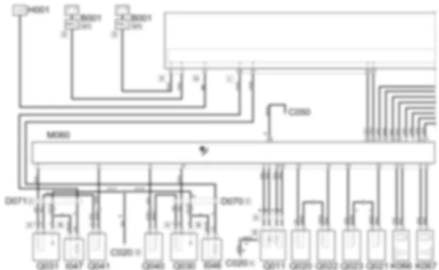 AIRBAG - SCHALTPLAN Fiat ULYSSE 2.2 16V JTD fino a 04/03 AIRBAG - SCHALTPLAN Fiat ULYSSE 2.2 16V JTD fino a 04/03