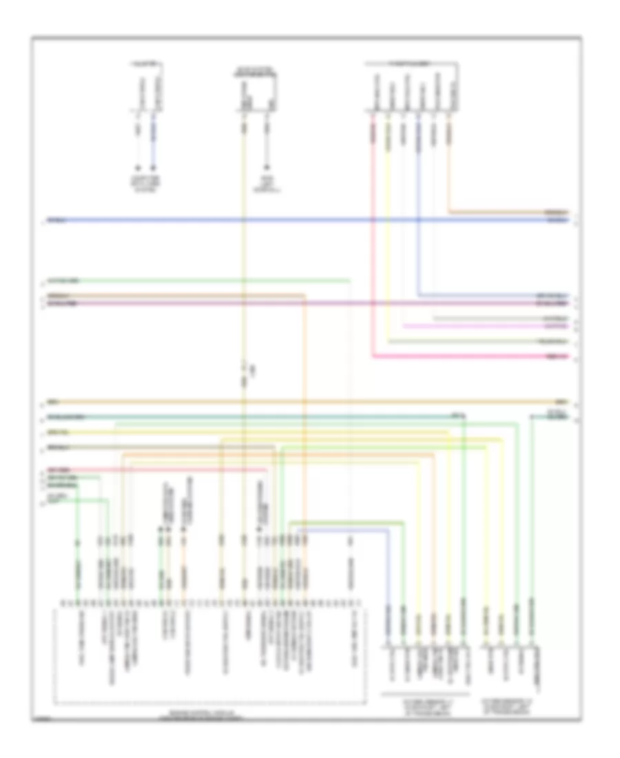 1.4L, Engine Performance Wiring Diagram (3 of 5) for Fiat 500 Abarth 2012