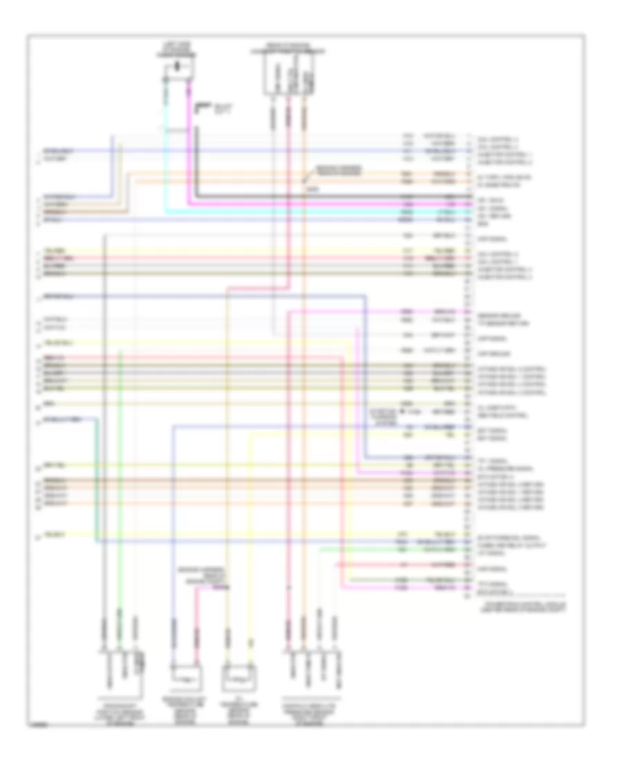 1.4L, Engine Performance Wiring Diagram (5 of 5) for Fiat 500 Abarth 2012