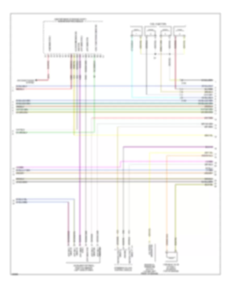 1.4L Turbo, Engine Performance Wiring Diagram (2 of 5) for Fiat 500 Lounge 2012