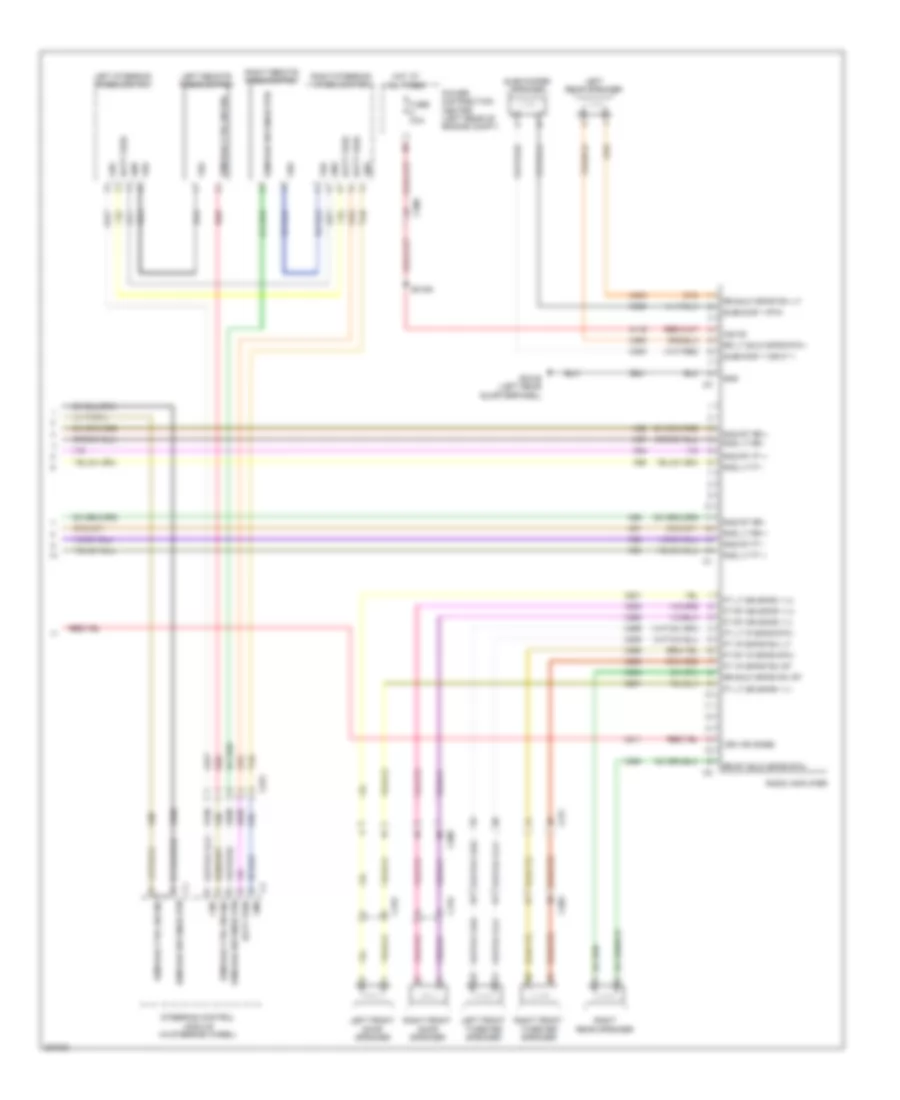 Radio Wiring Diagram 3 of 3 for Fiat 500 Lounge 2012