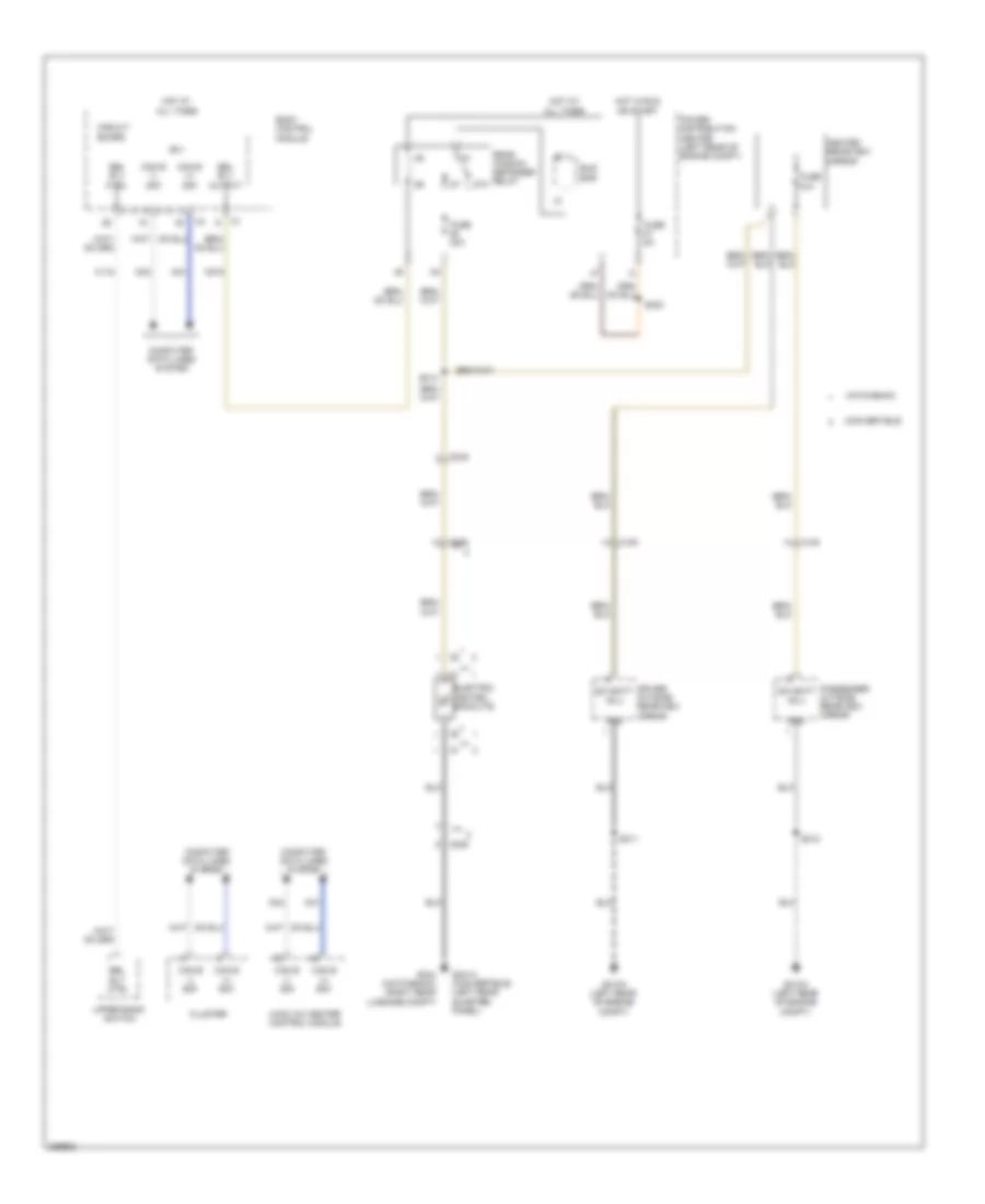 Defoggers Wiring Diagram for Fiat 500 Pop 2012