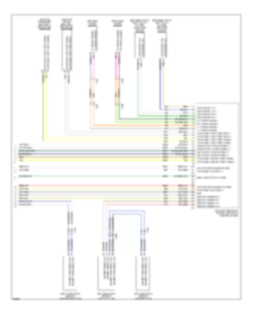 Supplemental Restraints Wiring Diagram 3 of 3 for Fiat 500 Pop 2012