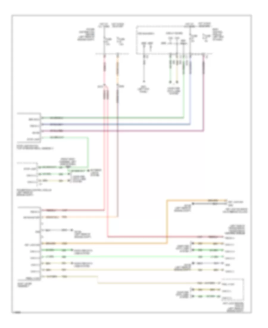 Shift Interlock Wiring Diagram for Fiat 500 Abarth 2013