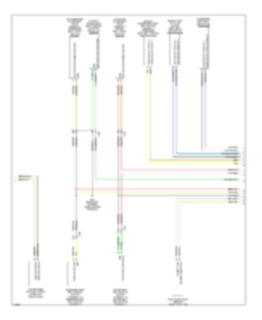 Supplemental Restraints Wiring Diagram (2 of 3) for Fiat 500 Abarth 2013
