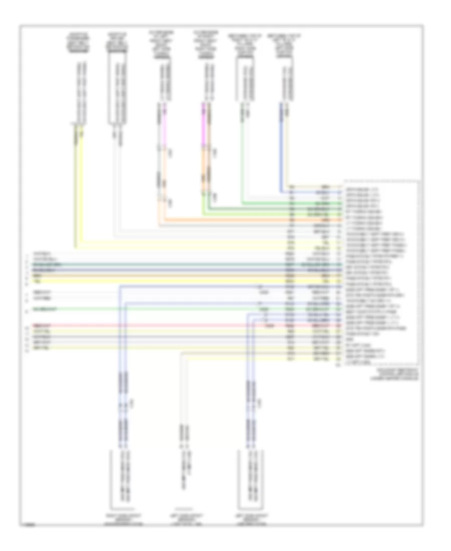 Supplemental Restraints Wiring Diagram 3 of 3 for Fiat 500 Abarth 2013