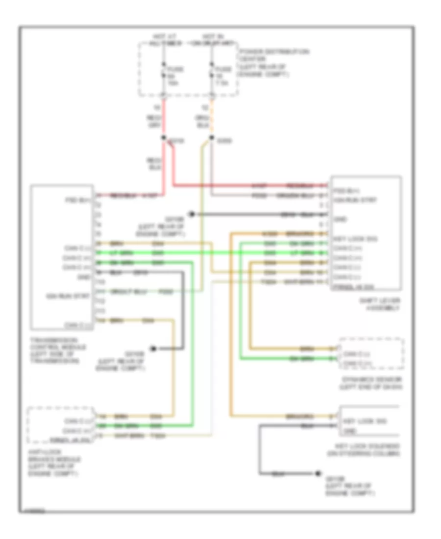Transmission Wiring Diagram for Fiat 500 Abarth 2013