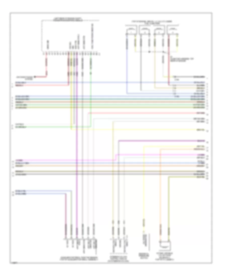 1.4L Turbo, Engine Performance Wiring Diagram (2 of 5) for Fiat 500 Lounge 2013