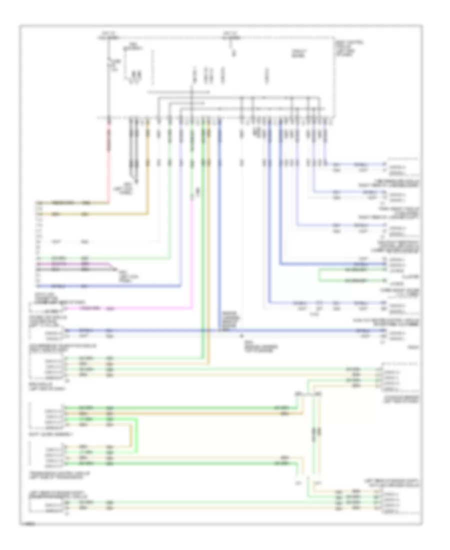 Computer Data Lines Wiring Diagram for Fiat 500 Pop 2013