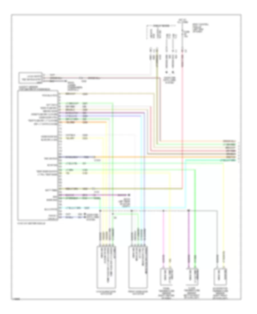 Automatic A C Wiring Diagram 1 of 3 for Fiat 500e 2013