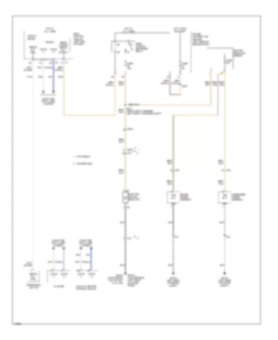 Defoggers Wiring Diagram for Fiat 500 Abarth 2014