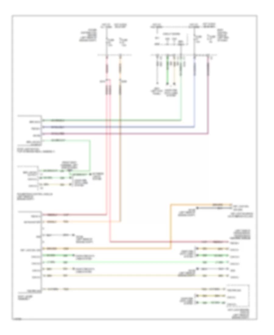Shift Interlock Wiring Diagram for Fiat 500 Abarth 2014
