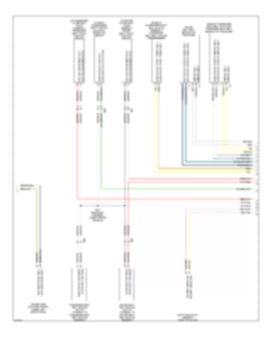 Supplemental Restraints Wiring Diagram (2 of 3) for Fiat 500 Abarth 2014