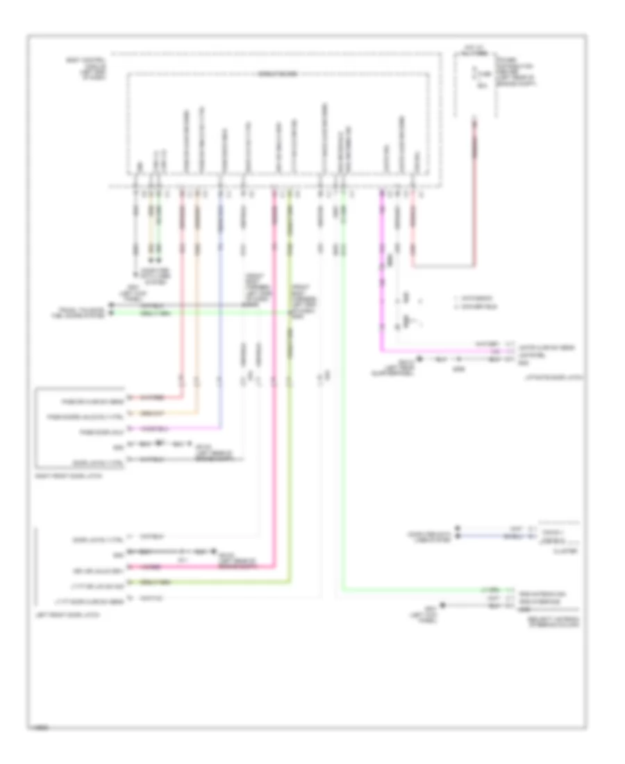 Anti-theft Wiring Diagram for Fiat 500 Lounge 2014