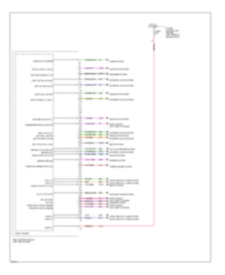 Body Control Modules Wiring Diagram 1 of 4 for Fiat 500 Lounge 2014