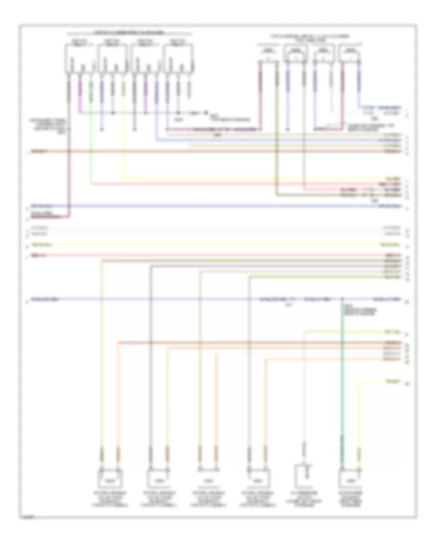 1.4L, Engine Performance Wiring Diagram (4 of 5) for Fiat 500 Lounge 2014