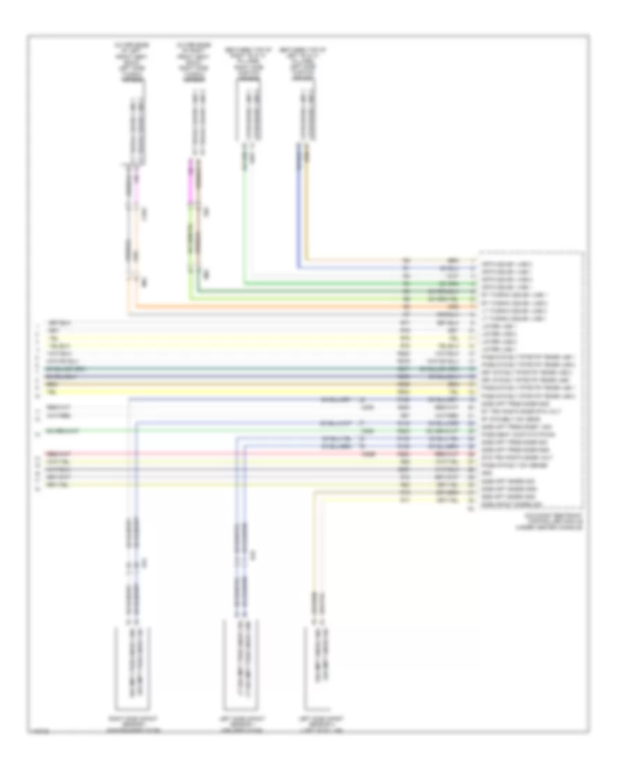Supplemental Restraints Wiring Diagram (3 of 3) for Fiat 500 Sport 2014