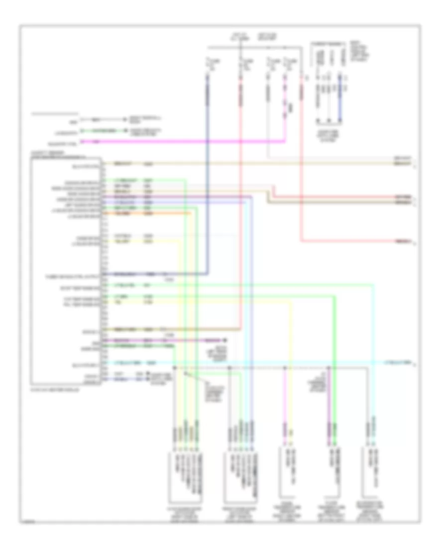 Электросхема кондиционера (1 из 2) для Fiat 500 Turbo 2014
