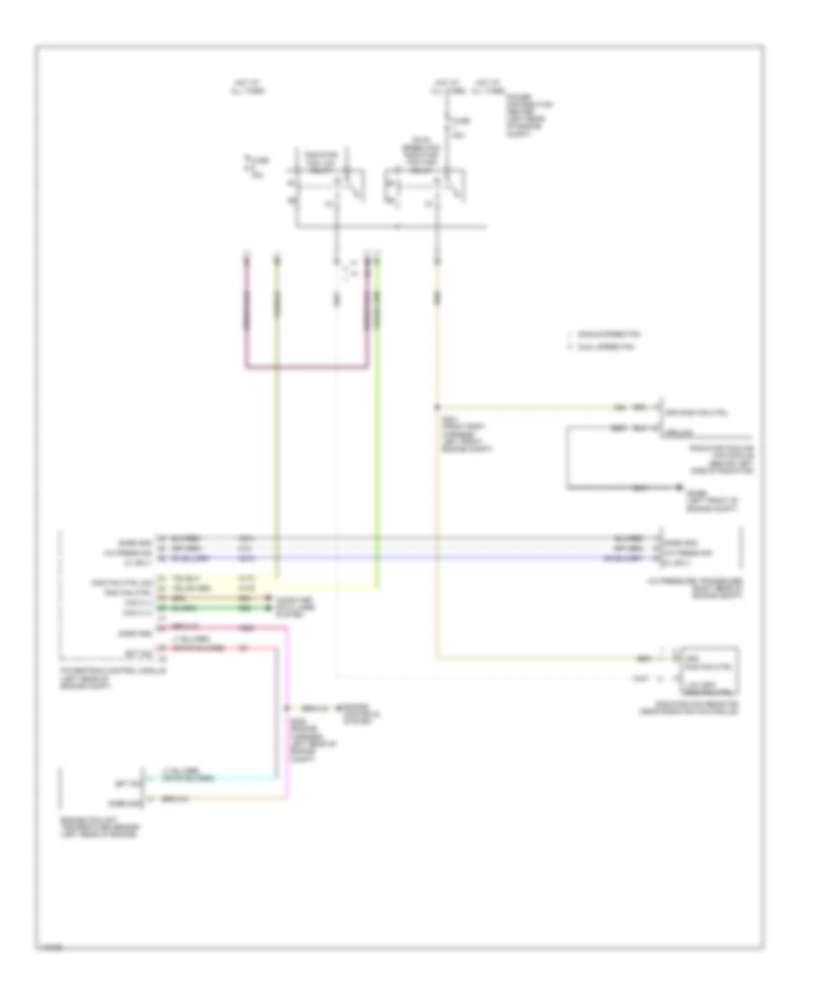 Cooling Fan Wiring Diagram for Fiat 500c Abarth 2014