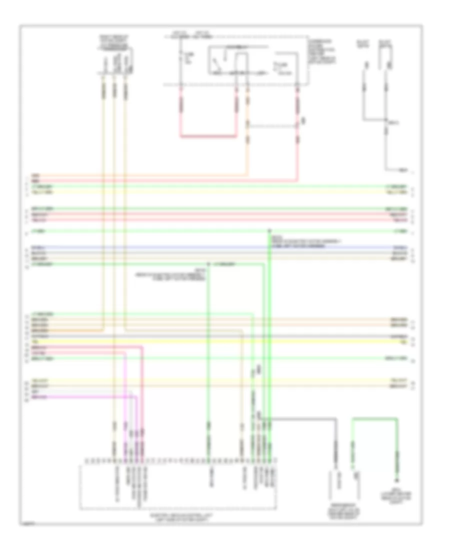 Electric Engine Performance Wiring Diagram 4 of 7 for Fiat 500e 2014