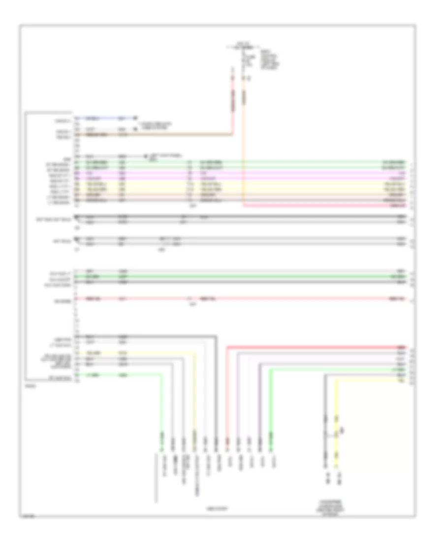 Radio Wiring Diagram Premium 1 of 3 for Fiat 500e 2014