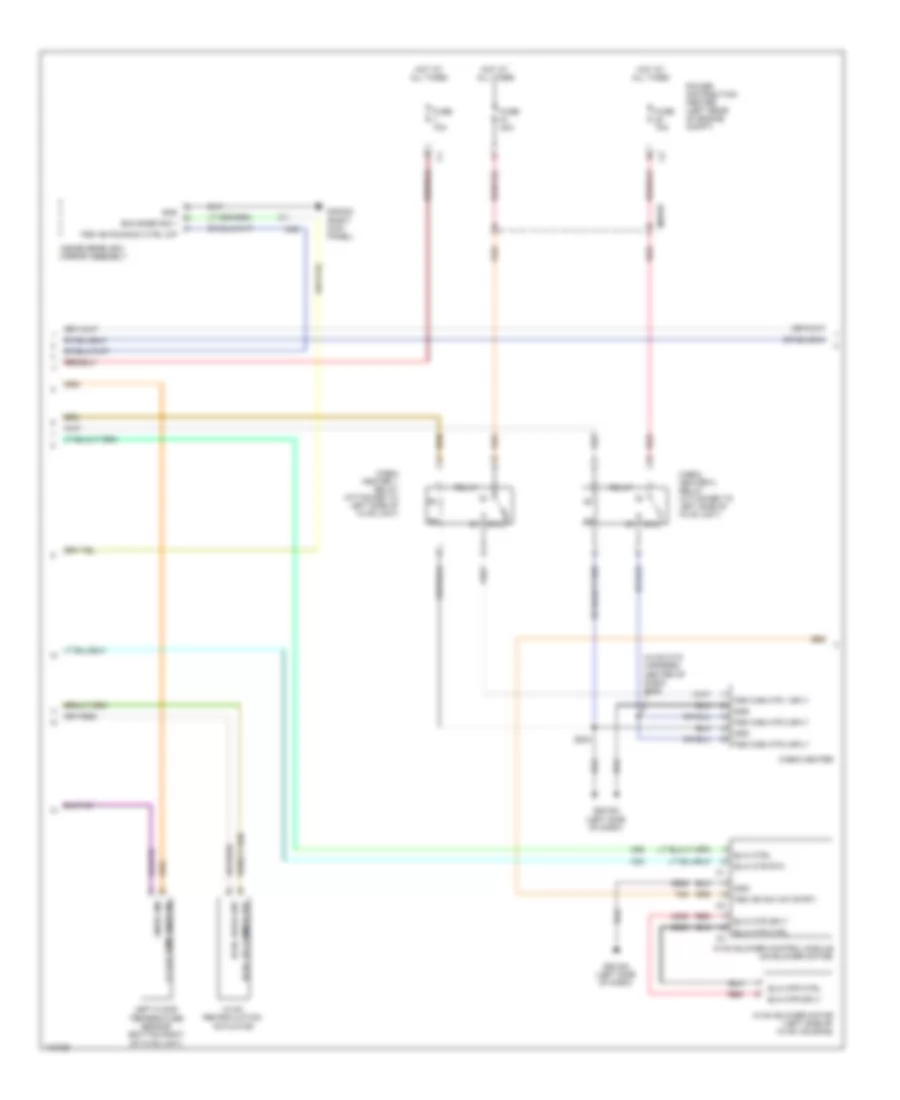 Automatic A C Wiring Diagram 2 of 3 for Fiat 500L Easy 2014