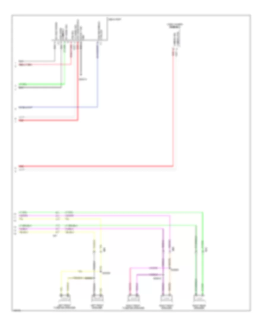 Navigation Wiring Diagram Base 2 of 2 for Fiat 500L Easy 2014
