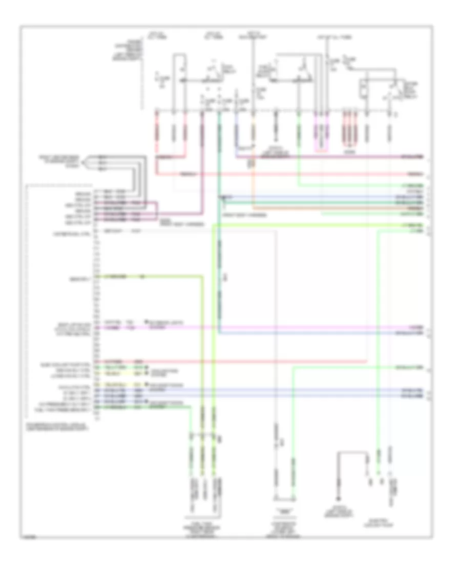 1 4L Turbo Engine Performance Wiring Diagram 1 of 5 for Fiat 500L Lounge 2014