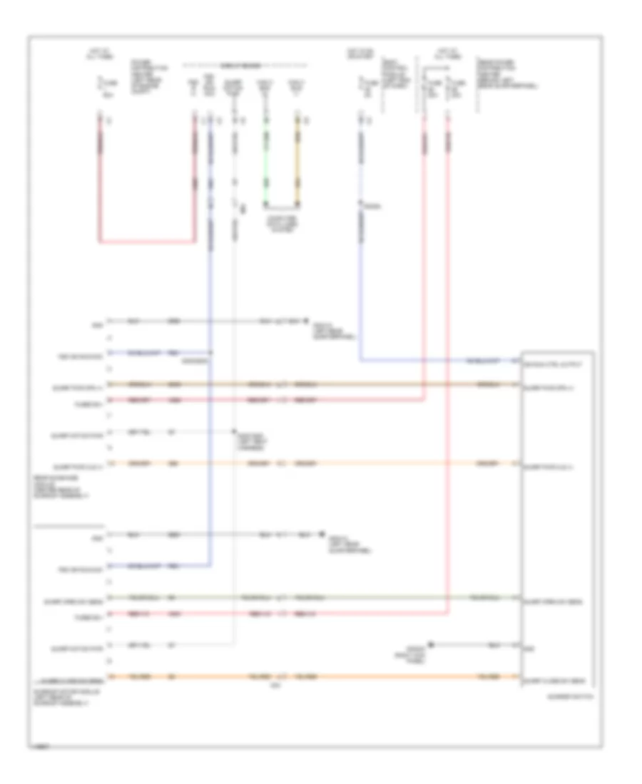 Power TopSunroof Wiring Diagram for Fiat 500L Trekking 2014