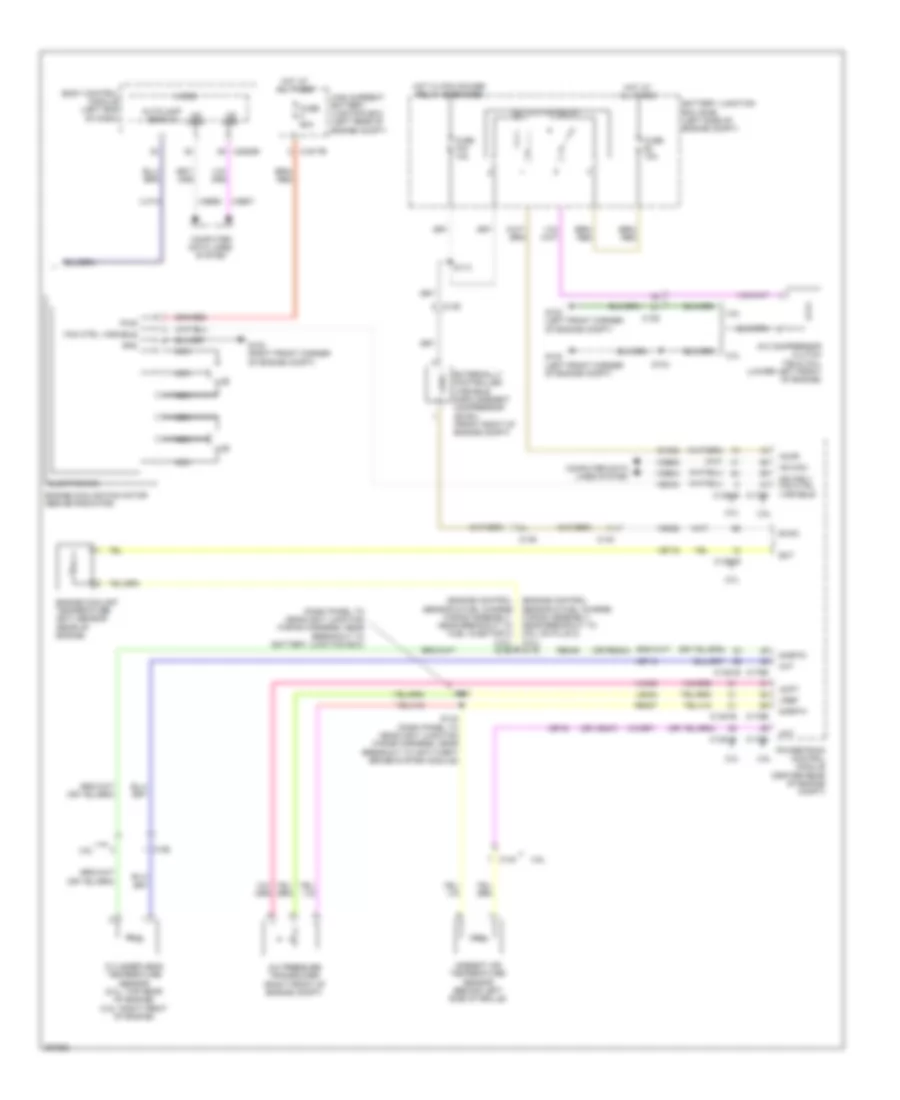 Электросхема кондиционера (3 из 3) для Ford Explorer XLT 2012