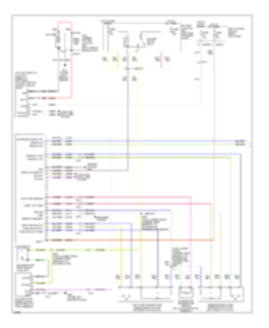 Электросхема кондиционера с ручный управлением (1 из 2) для Ford F-350 Super Duty Lariat 2014
