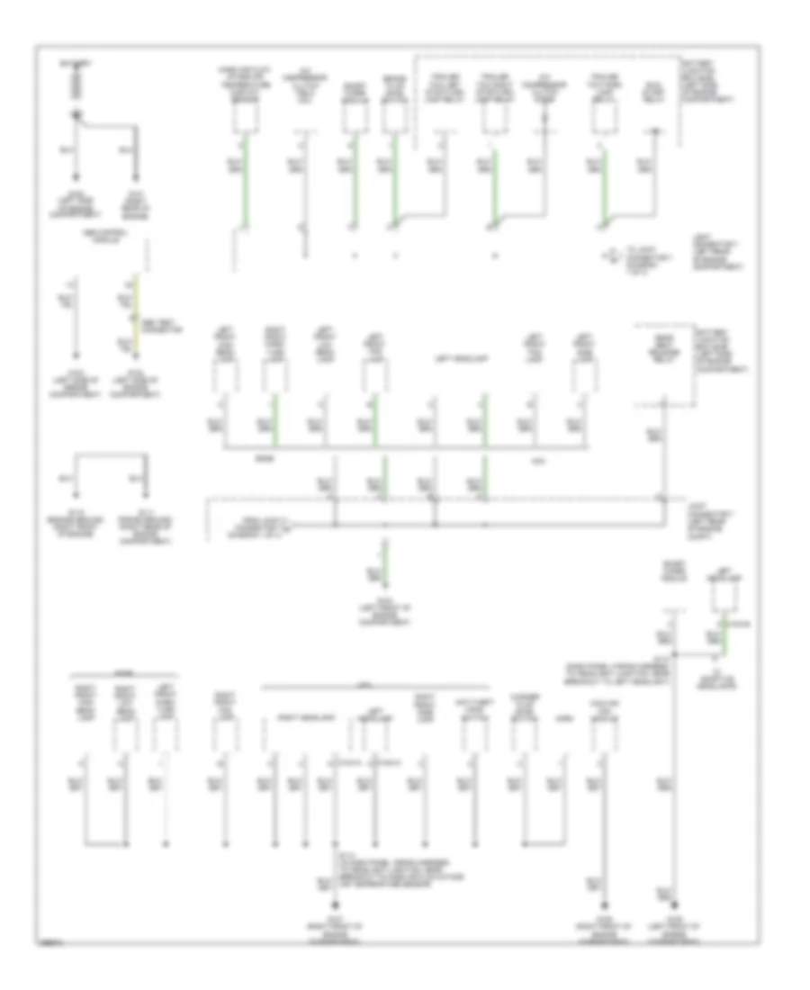 Электросхема подключение массы заземления (1 из 4) для Ford Edge SEL 2009