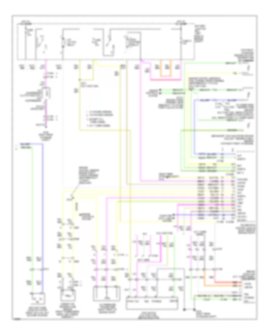 Электросхема кондиционера с ручный управлением (2 из 2) для Ford F-350 Super Duty XLT 2014