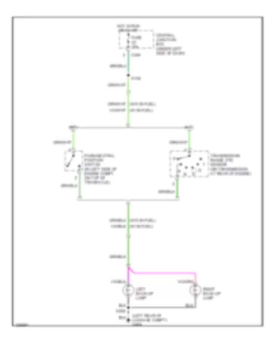 Все схемы для электропроводки Ford Contour SE 2000 модели Wiring