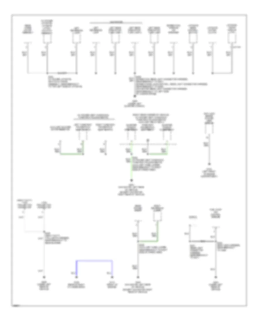 Электросхемы ЗАЗЕМЛЕНИЕ ПОДКЛЮЧЕНИЕ МАССЫ Ford Expedition 2009 Wiring