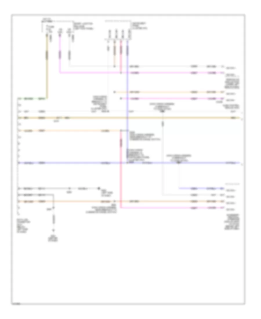 Электросхема линии передачи данных CAN, без Разобранное Шасси С Навигация (1 из 2) для Ford Cutaway E350 Super Duty 2011