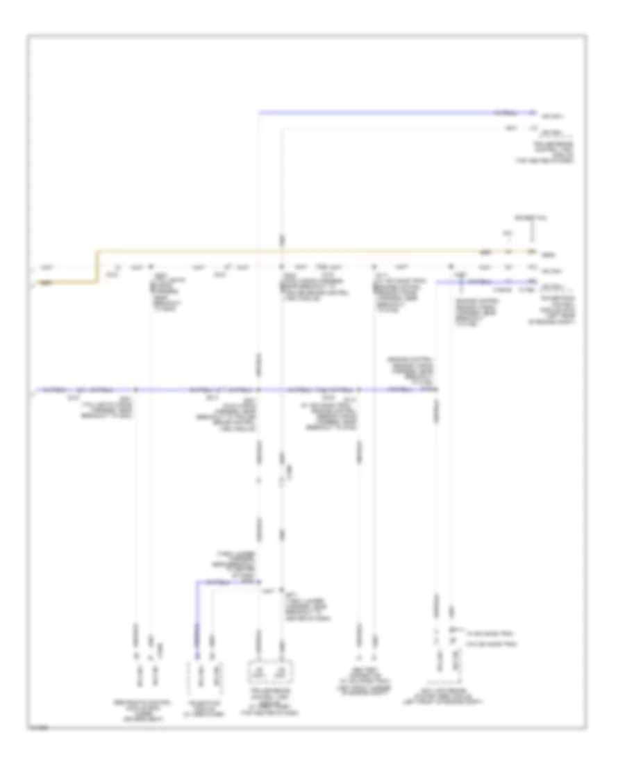 Электросхема линии передачи данных CAN, без Разобранное Шасси С Навигация (2 из 2) для Ford Cutaway E350 Super Duty 2011