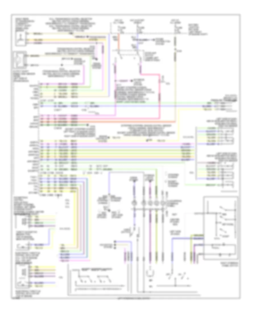 5.4L, Электросхема системы круизконтроля для Ford Cutaway E350 Super Duty 2011