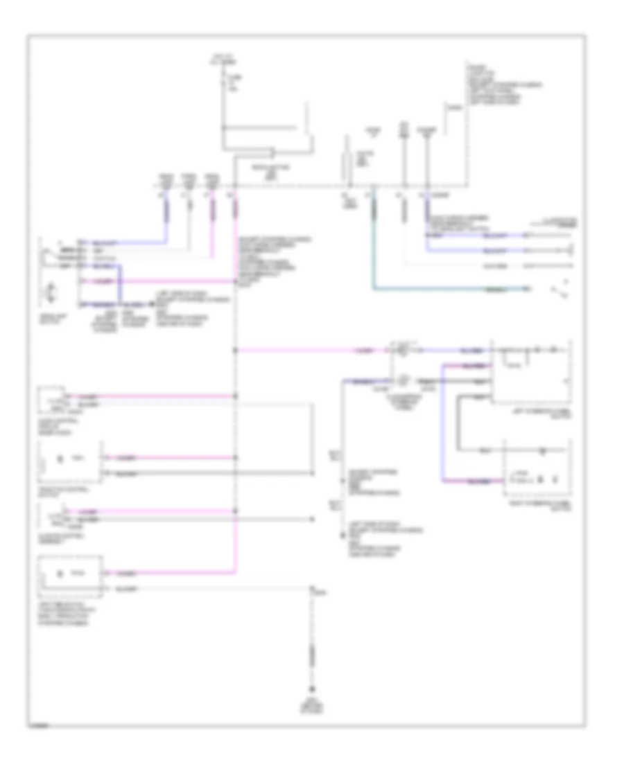 Электросхема подсветки приборов для Ford Cutaway E350 Super Duty 2011
