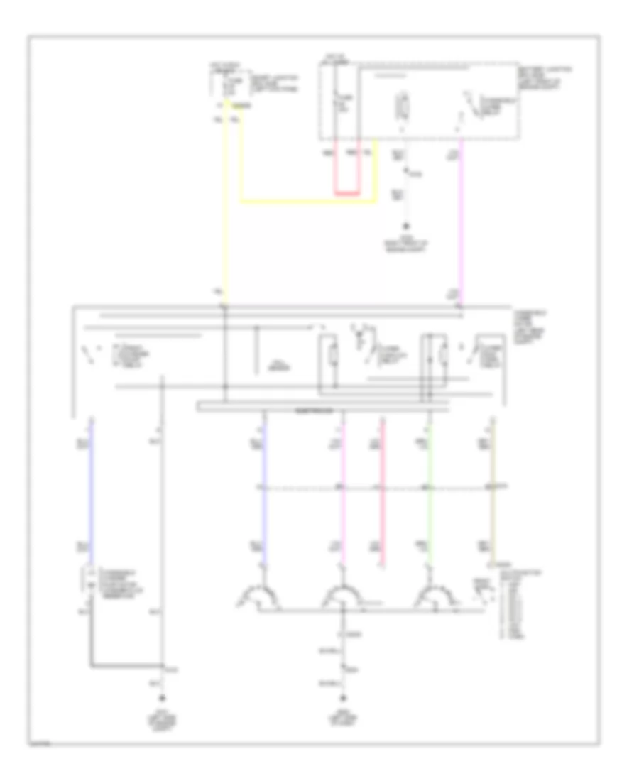 Электросхема стеклоочистителя, дворников и омывателя, без Разобранное Шасси для Ford Cutaway E350 Super Duty 2011