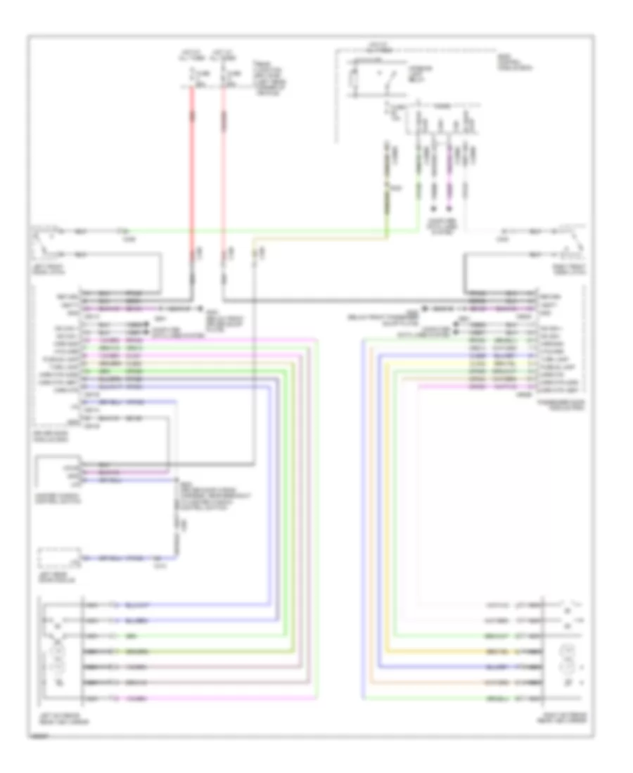Электросхема привода зеркал, кроме электрического С дверной модуль для Ford Focus SE 2012
