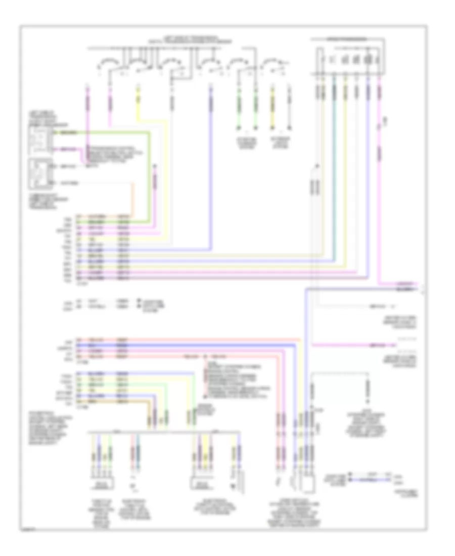 5.4L, Электросхема коробки передач АКПП, без Torqshift (1 из 2) для Ford E450 Super Duty 2011