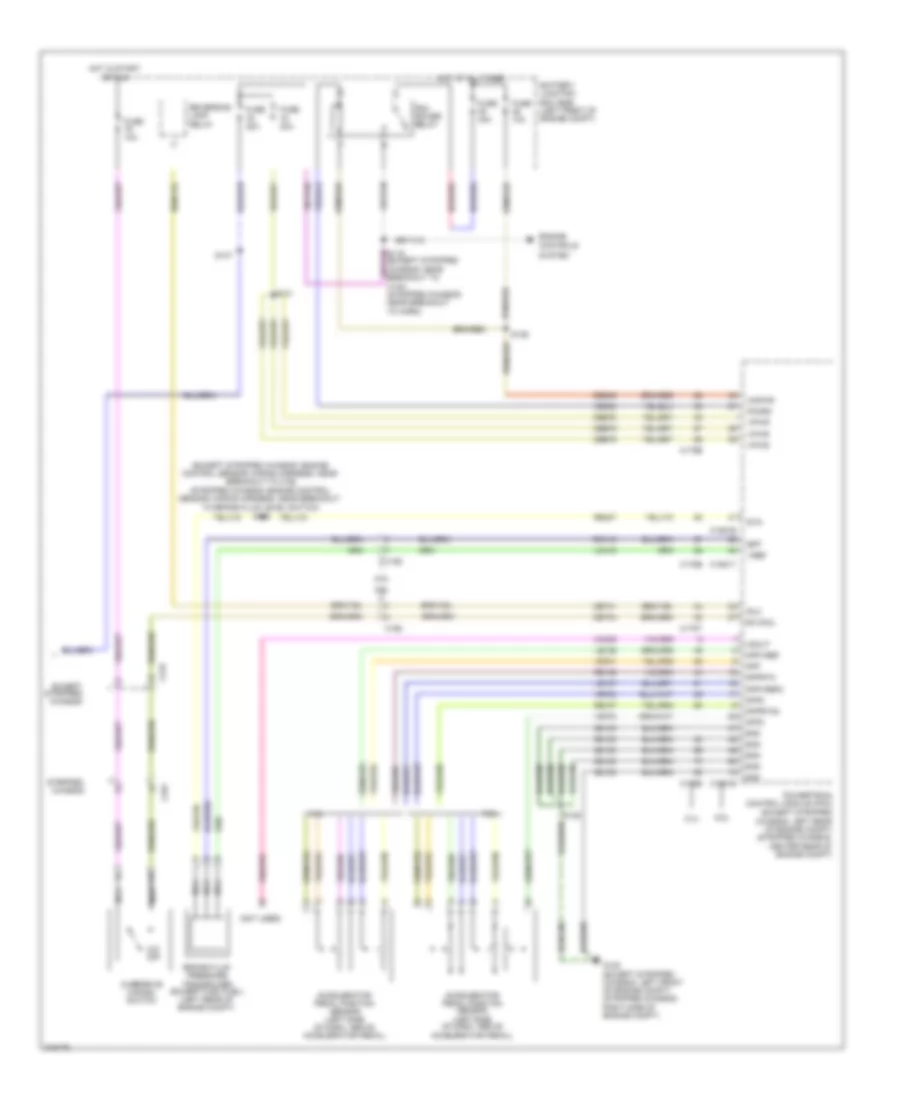 5.4L, Электросхема коробки передач АКПП, С Torqshift (2 из 2) для Ford Econoline E350 Super Duty 2011