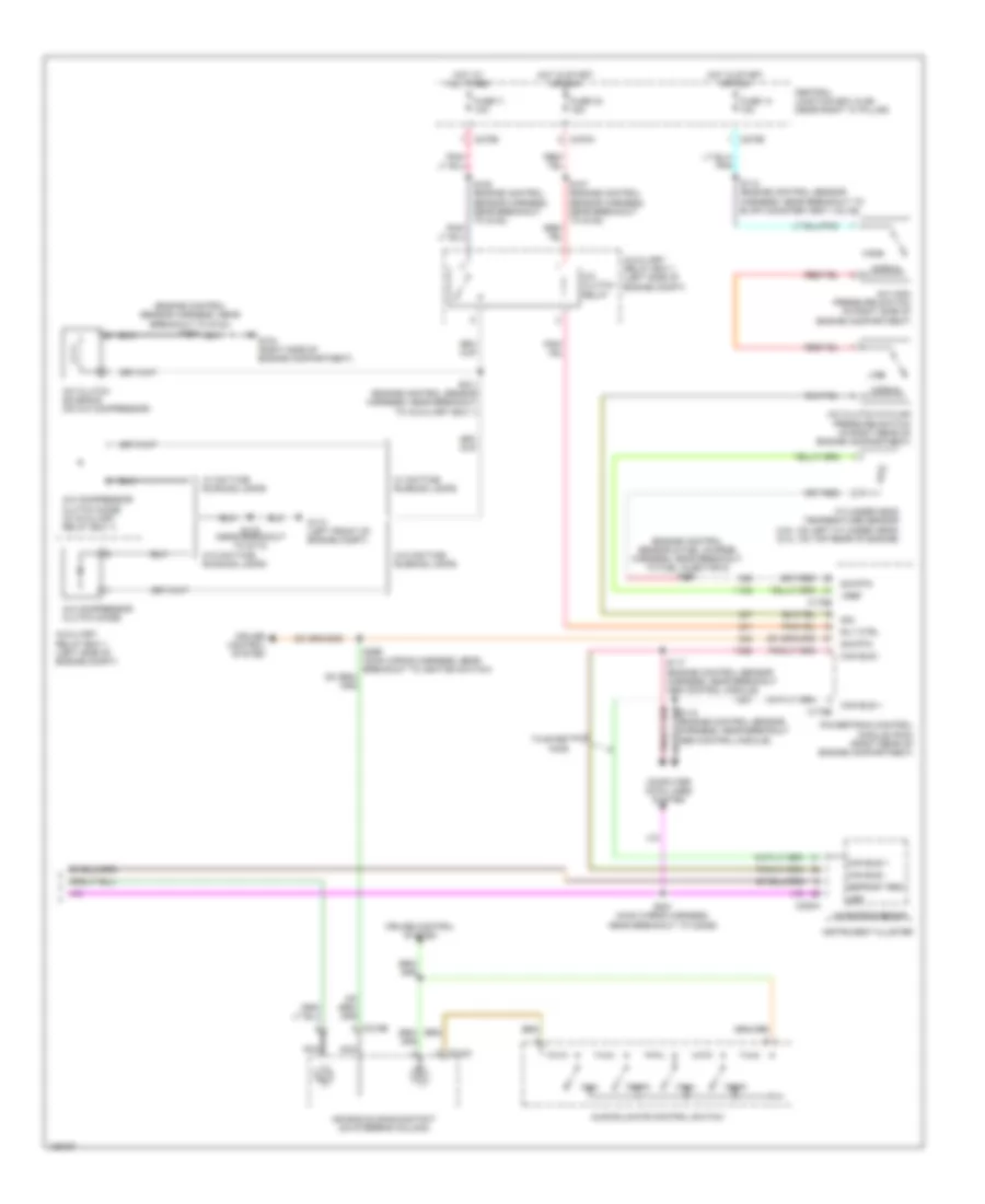 Электросхема кондиционера (2 из 2) для Ford Pickup F250 Super Duty 2004