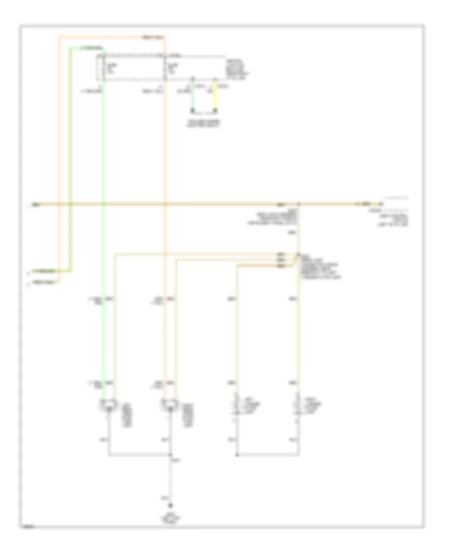 Электросхема внешнего освещения (2 из 2) для Ford Pickup F250 Super Duty 2004