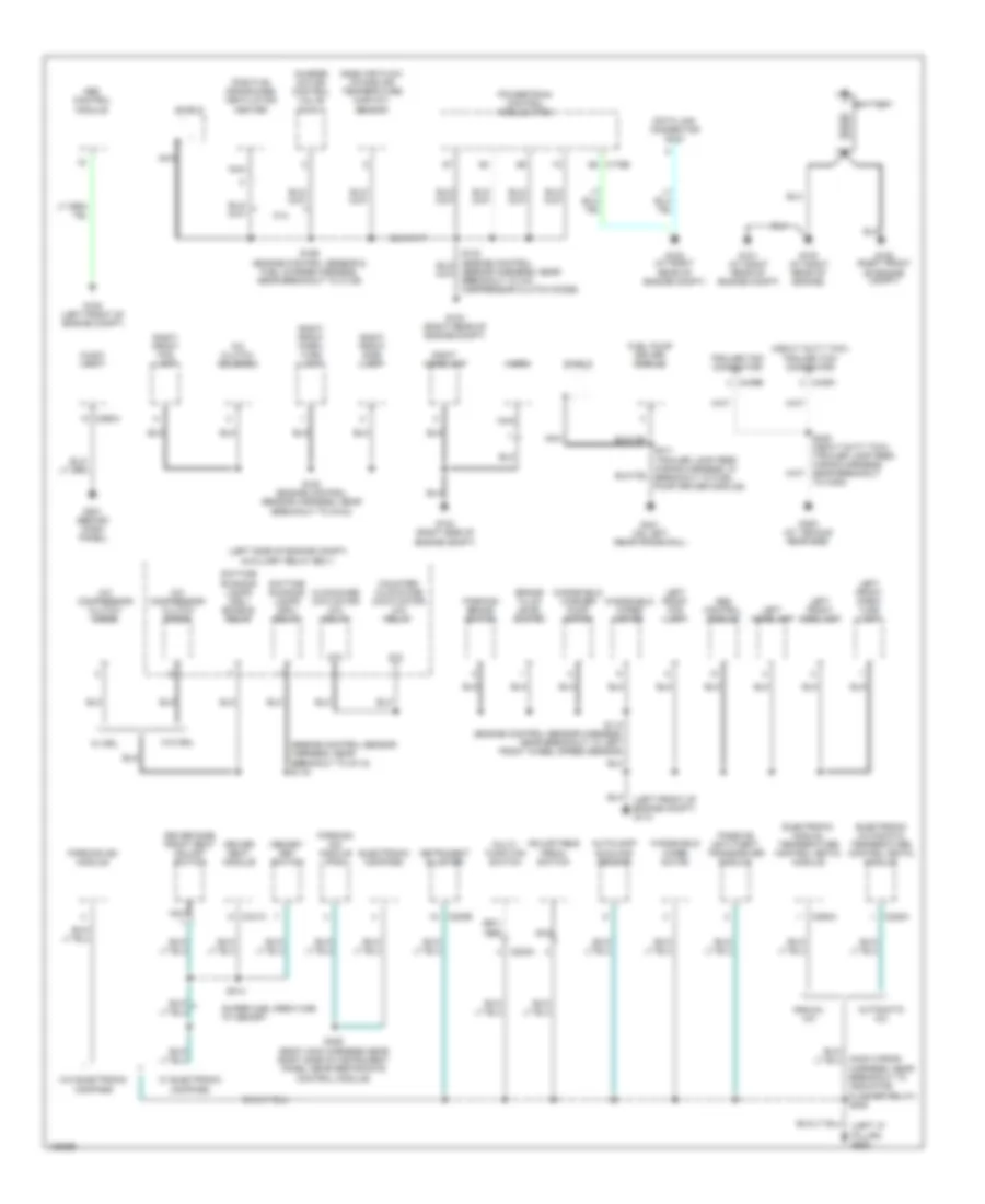 Электросхема подключение массы заземления (1 из 3) для Ford Pickup F250 Super Duty 2004