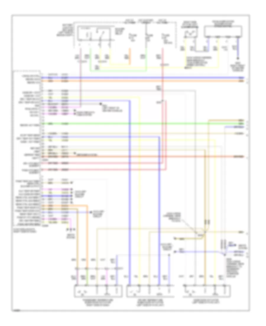 Электросхема кондиционера (1 из 4) для Ford Flex Limited 2014