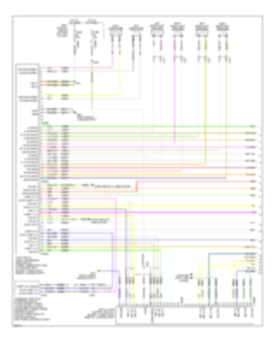 SONY Radio Wiring Diagram (1 из 3) для Ford Fusion Energi Titanium 2013
